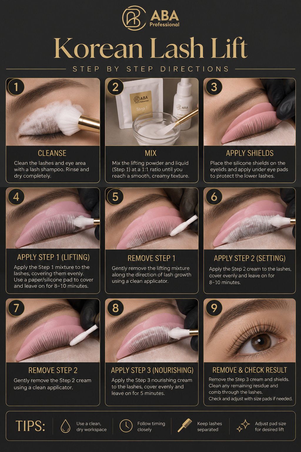 Korean Lash Lift Kit