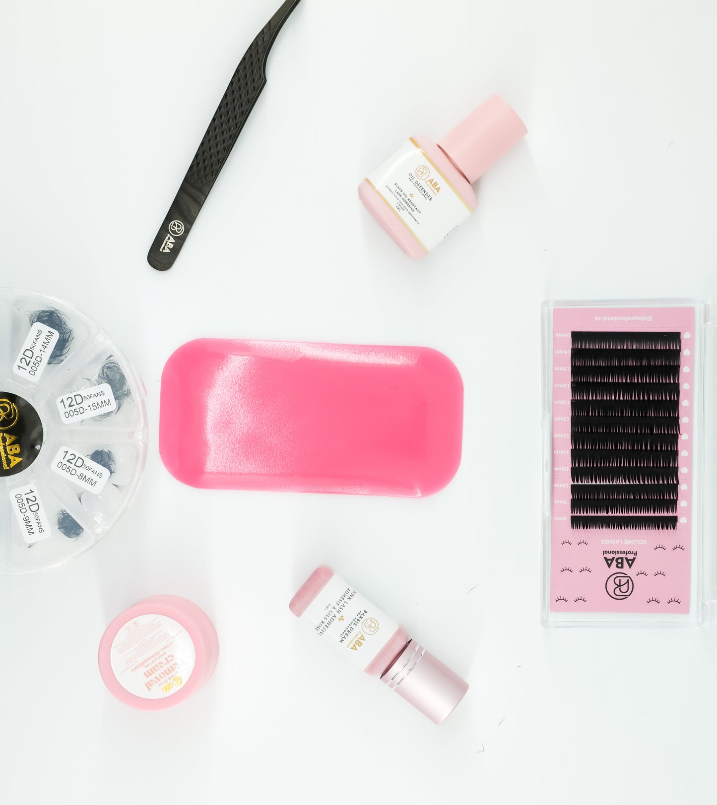 Silicone Eyelash Pads for Lash Extension ( Pack of 4)