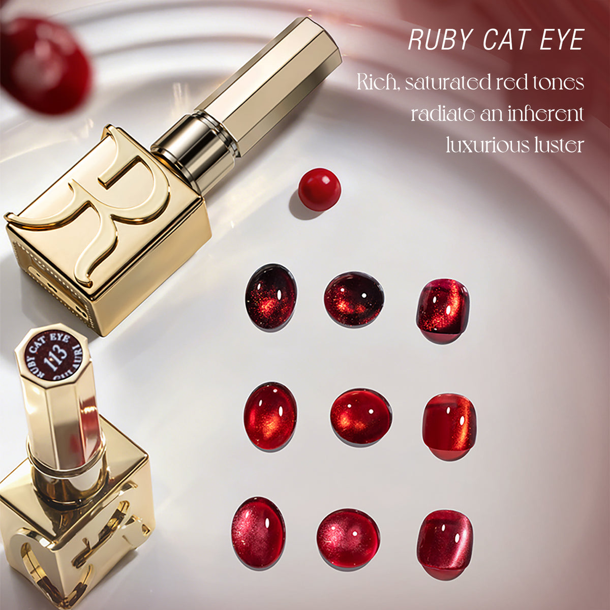 Ruby Cat eye Gel