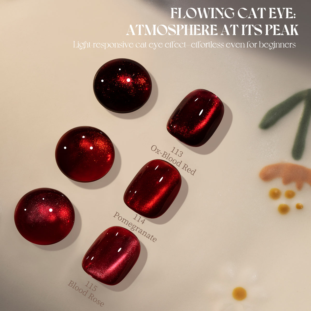 Ruby Cat eye Gel