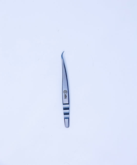 ABA Precision Curved Isolation Tweezer