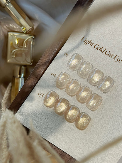 Light Gold Cat Eye Gel