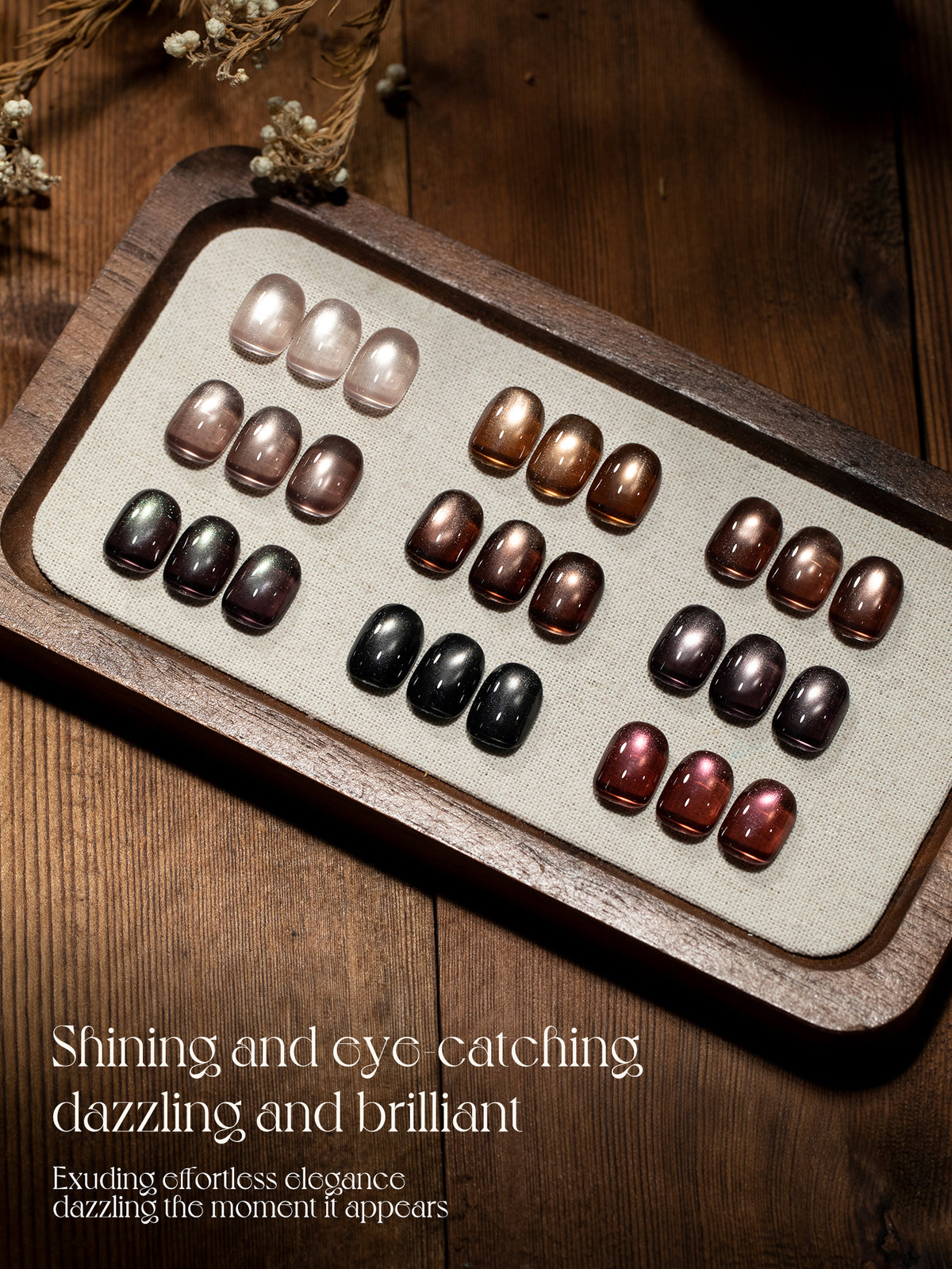 Amber Flowering Light Cat Eye