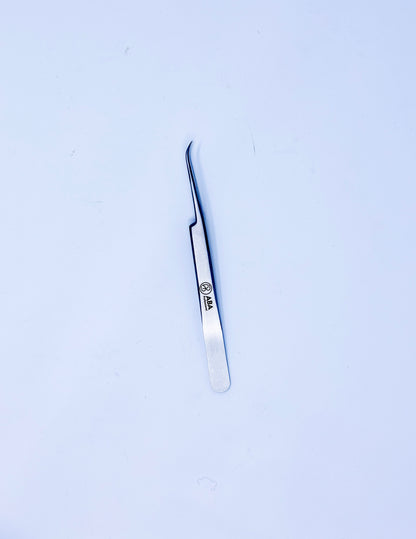 ABA Slim Curved Isolation Tweezer