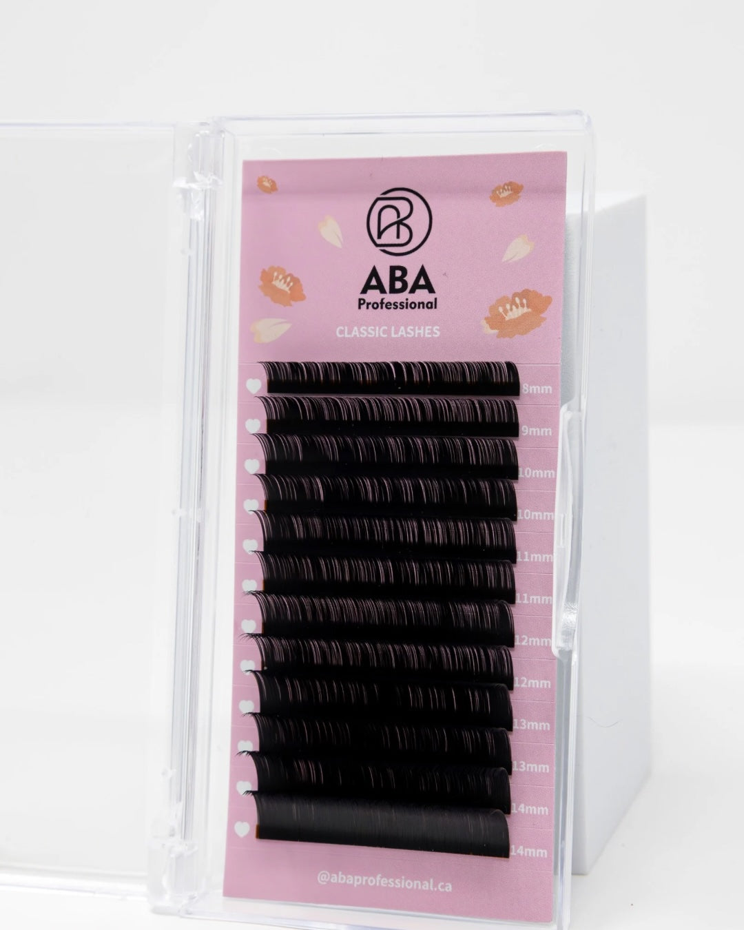 Cils plats en velours