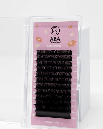 Cils plats en velours