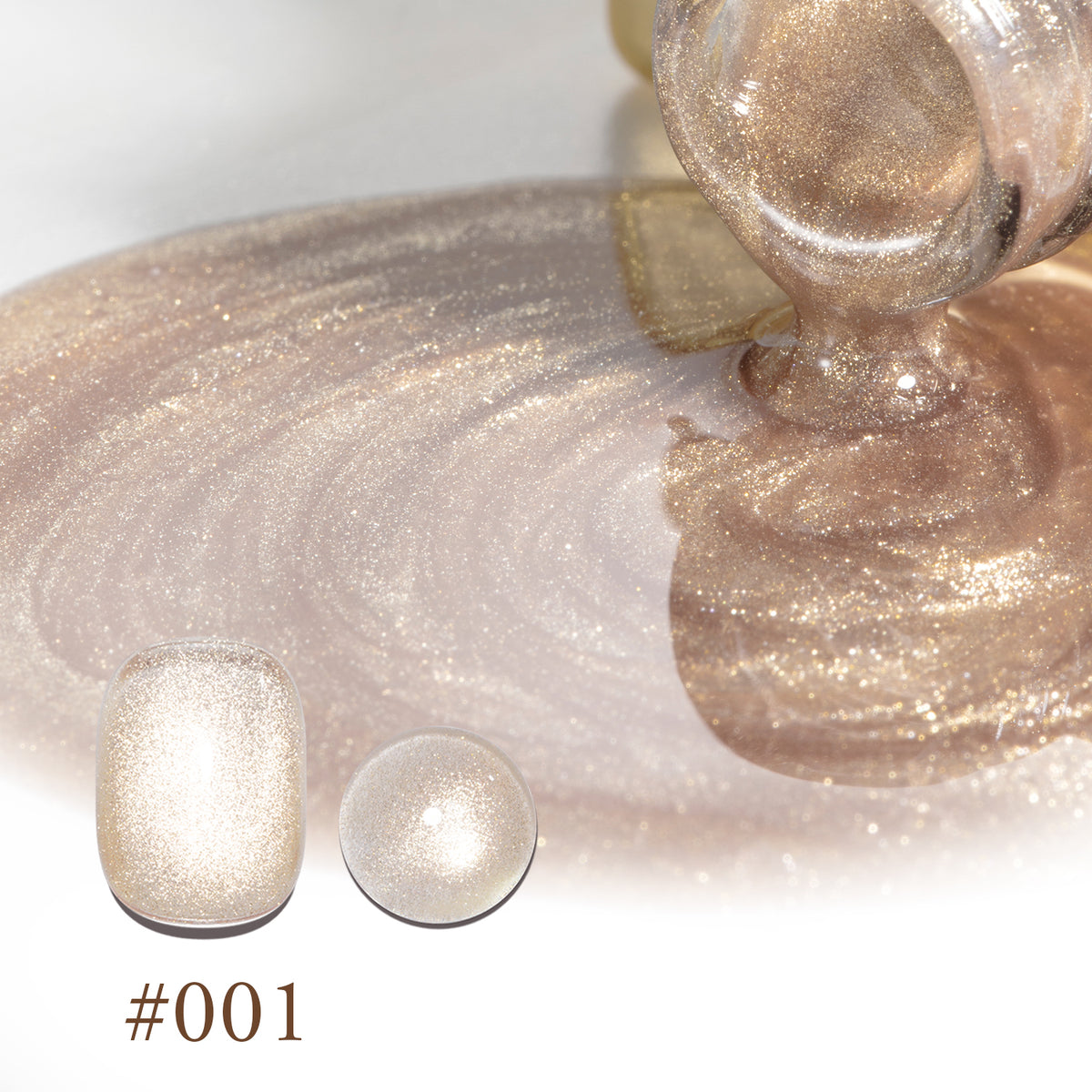 Light Gold Cat Eye Gel