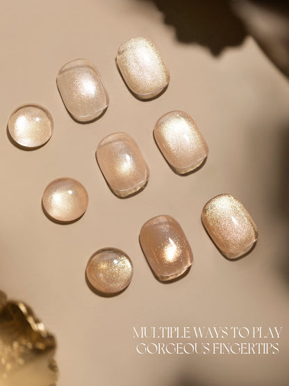 Light Gold Cat Eye Gel